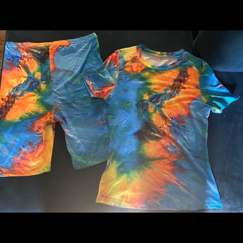 Summer tie dye set